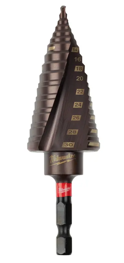 Stupňovitý vrták 4 ÷ 30 mm Milwaukee SHOCKWAVE™ Impact Duty (MI48899265)